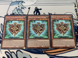 Yugioh Shield of the Millennium Dynasty x3 Prismatic Secret Rare MP25-EN078 - Image 1