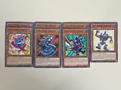 Yugioh Toon Deck Black Luster Soldier Magician Red Blue Eyes Kingdom - Free Pack - Image 3