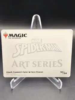 Lizard, Connor's Curse Art Card (18/54) - MTG Spiderman - NM - Image 2