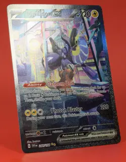 Pokemon English TCG Card Scarlet & Violet SV1 Miraidon ex 244/198 Full Art Holo - Image 3