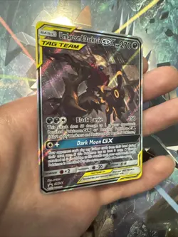 Umbreon&Darkrai GX Promo Holo Card SM241 Tag Team, Near Mint Condition, English - Image 3