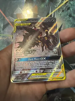 Umbreon&Darkrai GX Promo Holo Card SM241 Tag Team, Near Mint Condition, English - Image 5