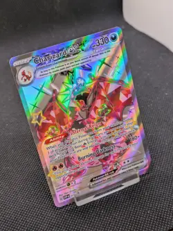 Charizard ex SVP074 Paldean Fates Holo Rare Promo Pokemon Card * New * - Image 2