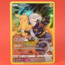 Pokemon English TCG Card Lost Origin Trainer Gallery Piakchu TG05/TG30 Full Art - Image 1