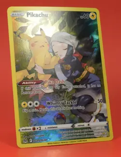 Pokemon English TCG Card Lost Origin Trainer Gallery Piakchu TG05/TG30 Full Art - Image 3