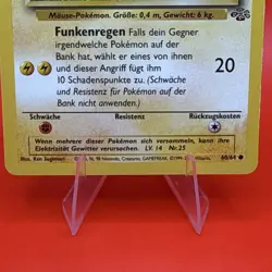 Pikachu Pokemon Card 60/64 Vintage Jungle Unlimited - Image 2