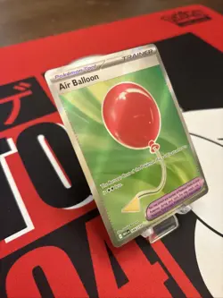 Pokemon TCG Mega Evolutions Air Balloon 166/132 Secret Rare Near Mint NM Card - Image 2