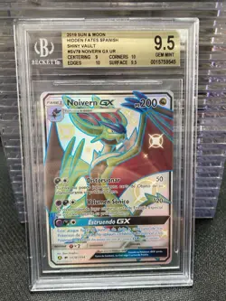 ~ESP~ SPANISH BGS 9.5 Noivern GX SV78 Hidden Fates Pokemon Card - Image 1