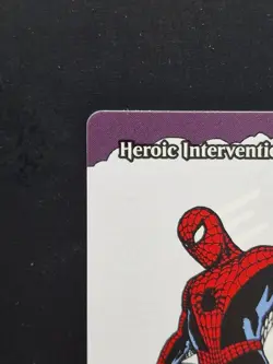 Heroic Intervention 0034 ~ **Borderless** Mythic MTG Marvel Spider-Man Near Mint - Image 2