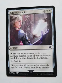 MTG - Final Fantasy: White Auracite (0041) - Common - Near Mint - Image 1