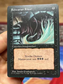 German FBB • Dark Ritual • Unplayed • Mtg (1735) - Image 1