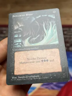 German FBB • Dark Ritual • Unplayed • Mtg (1735) - Image 2