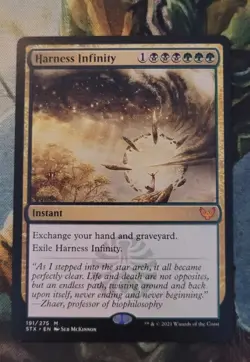 MTG Harness Infinity Strixhaven: School of Mages 191/275 Regular Mythic - Image 1