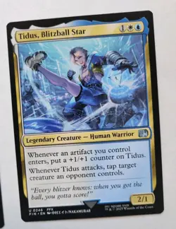 MTG - Final Fantasy: Tidus, Blitzball Star (0246) - Uncommon - Near Mint - Image 1
