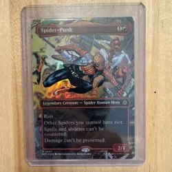 MTG Spider-Punk 207 (Borderless Foil) Marvel's Spider-Man - Image 1
