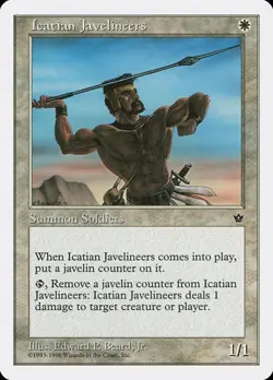Icatian Javelineers Anthologies LP MTG - Image 1