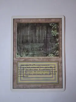 MTG Bayou Revised / 3rd Edition MTG Lightly Played Dual Land Magic - Image 1