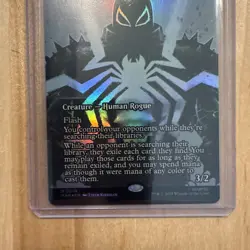 MTG Marvel's Spider-Man OPPOSITION AGENT Creature Human Rogue BORDERLESS FOIL - Image 5