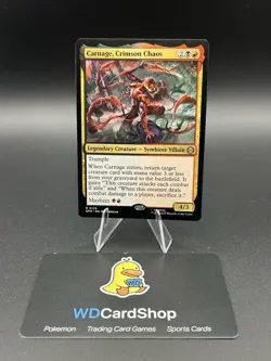 Carnage, Crimson Chaos #0125 MTG Marvel's Spider-Man Magic The Gathering - Image 1