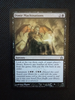 Machinations des Dimir / Dimir Machinations ENGLISH LP Ravnica magic mtg - Image 1