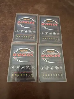 MTG Replenish Gold Border World Championships 2000 X4 - Image 2