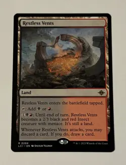 MTG Restless Vents - The Lost Caverns Of Ixalan NM - Image 1