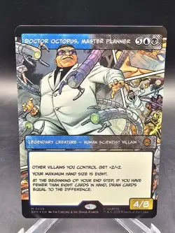 Doctor Octopus, Master Planner Borderless Foil M 228 MTG Marvel's Spider-Man SPM - Image 1