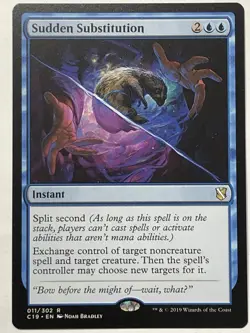 MTG TCG - Sudden Substitution 011/302 Commander 2019 - (Free Shipping $5+) - Image 1
