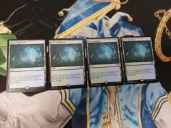 Misty Rainforest MTG Modern Horizons 2 Rare Land Slightly Played to Near-Mint x4 - Image 1