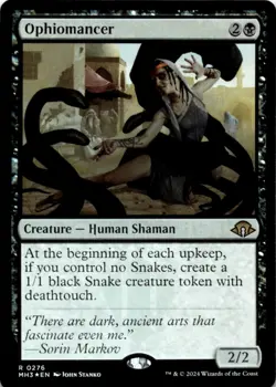 MTG Ophiomancer Foil NM Modern Horizons 3 Magic 276 - Image 1