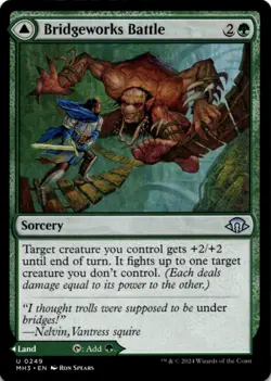 MTG Bridgeworks Battle Normal NM Modern Horizons 3 Magic 249 - Image 1