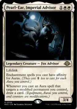MTG Pearl-Ear, Imperial Advisor Normal NM Modern Horizons 3 Magic 39 - Image 1