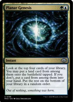 MTG Planar Genesis Normal NM Modern Horizons 3 Magic 198 - Image 1