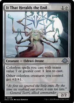 MTG It That Heralds the End Normal NM Modern Horizons 3 Magic 9 - Image 1