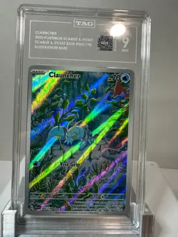 TAG 9 Mint - CLAUNCHER 205/198 Pokemon TCG Scarlet & Violet Base - Image 1