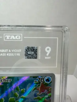TAG 9 Mint - CLAUNCHER 205/198 Pokemon TCG Scarlet & Violet Base - Image 2