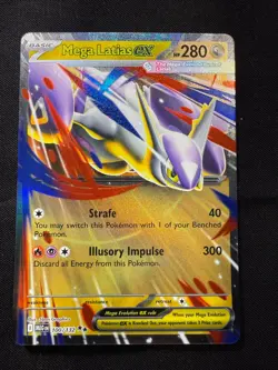 Pokemon TCG Mega Latias ex 100/132 Mega Evolution Double Rare NM - Image 1