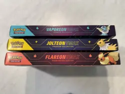 Pokemon Eeveelution Vmax Premium Collection Box Set x3 Vaporeon Flareon Jolteon - Image 5