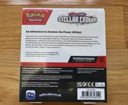 Pokemon TCG Stellar Crown Booster Bundle 6 Pack Factory Sealed - Image 2