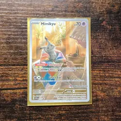 Mimikyu SVP075 Pokemon Center Stamp Black Star Promo SVP Pokemon - Image 1