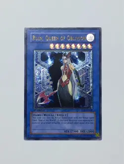 2006 Ruin Queen Oblivion SOI-AE034 Ultimate Rare 1st ED YuGiOh Asian English - Image 1