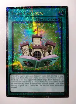 Near Mint Yugioh Toon Kingdom - MP24-EN006 - Quarter Century Secret Rare - Image 1