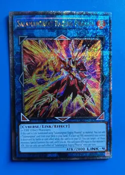 NM Yugioh Salamangreat Raging Phoenix Quarter Century Secret Rare RA04-EN083 - Image 1