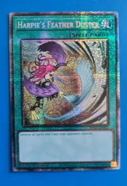 Near Mint Yugioh Harpie's Feather Duster MP25-EN016 Starlight Rare - Image 1