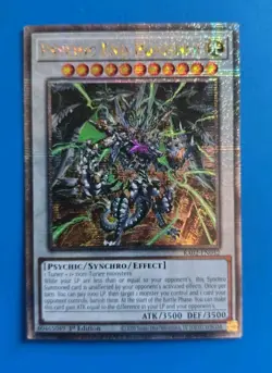 Near Mint Yugioh Psychic End Punisher RA02-EN032 Quarter Century Secret Rare - Image 1