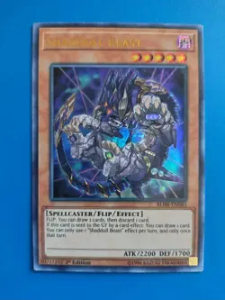 Near Mint Yugioh Shaddoll Beast BLHR-EN083 Ultra Rare 1st Edition - Image 1