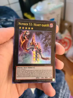 Yugioh Number 53: Heart-eartH CBLZ-EN046 Ultra Rare - Image 1