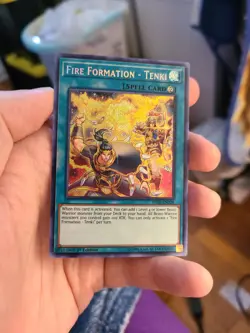 Yugioh Fire Formation - Tenki FIGA-EN028 1st Secret Rare - Image 1