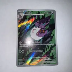 Arbok 176/162 Temporal Forces Full Art Ultra Rare Holo Pokemon Card NM - Image 1
