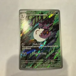 Arbok 176/162 Temporal Forces Full Art Ultra Rare Holo Pokemon Card NM - Image 2